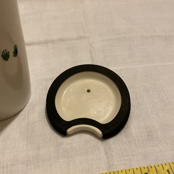 Starbucks 2015 Ceramic Mug With Lid NWOT - Picture 6 of 7